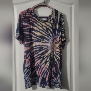 Lovesick Multicolor Tie-Dye Short Sleeve Tee